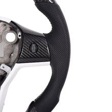 Lade das Bild in den Galerie-Viewer, FLG Carbon Lenkrad für Tesla Model 3 / Y Schwarz Weiß