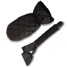 Lade das Bild in den Galerie-Viewer, Eiskratzer Kunststoff mit Handschuh