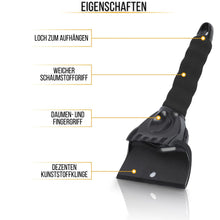 Lade das Bild in den Galerie-Viewer, Eiskratzer Kunststoff mit Handschuh