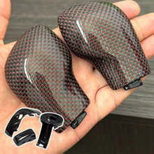Lade das Bild in den Galerie-Viewer, Carbon Wahlhebel Abdeckung Tauschset VW Golf GTI R Cupra Octavia RS