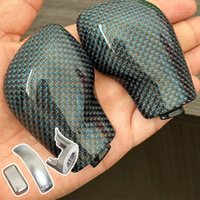Lade das Bild in den Galerie-Viewer, Carbon Wahlhebel Abdeckung Tauschset VW Golf GTI R Cupra Octavia RS