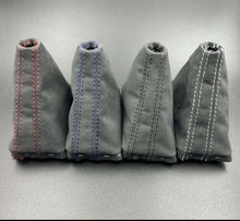 Lade das Bild in den Galerie-Viewer, FLG Wildleder Schaltsack Schaltknauf Alcantara Optik Seat / Skoda / VW Golf GTI R