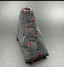 Lade das Bild in den Galerie-Viewer, FLG Wildleder Schaltsack Schaltknauf Alcantara Optik Seat / Skoda / VW Golf GTI R