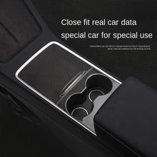 Lade das Bild in den Galerie-Viewer, Echt Carbon Konsole Abdeckung für Tesla Model 3 Y (2021-2023)
