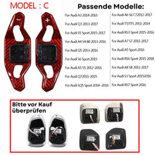 Lade das Bild in den Galerie-Viewer, FLG Schaltwippen für Audi (verschiedene Modelle)