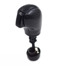 Lade das Bild in den Galerie-Viewer, FLG Carbon Wahlhebel Schwarz Schaltknauf VW Golf GTI R Cupra