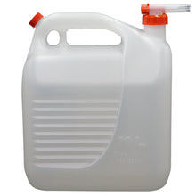 Lade das Bild in den Galerie-Viewer, FLG Wasserkanister mit Ablasshahn und Schraubdeckel, Trinkwasserkanister, Behälter mit Tragegriff Lebensmittelecht 10 Liter