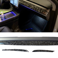Lade das Bild in den Galerie-Viewer, FLG Tesla Model 3/Y Forged Carbon Ersatz Armaturenbrett/Dashboard und Türverkleidung 2017-2023