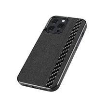 Lade das Bild in den Galerie-Viewer, FLG Alcantara & Carbon Hülle iPhone Case