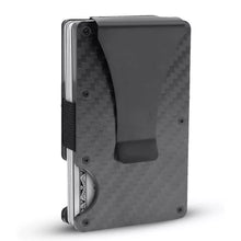 Lade das Bild in den Galerie-Viewer, Carbon Fiber Wallet Cardholder mit Moneyclip