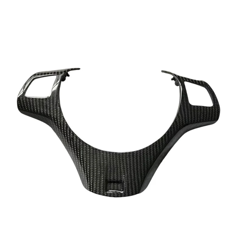 Carbon Rahmen Lenkrad Abdeckung – Ersatz Rahmen für BMW 3er E90 E91 E92 E93 (2005–2012) & Z4 E89 – Sportliche Carbonfaser Verkleidun